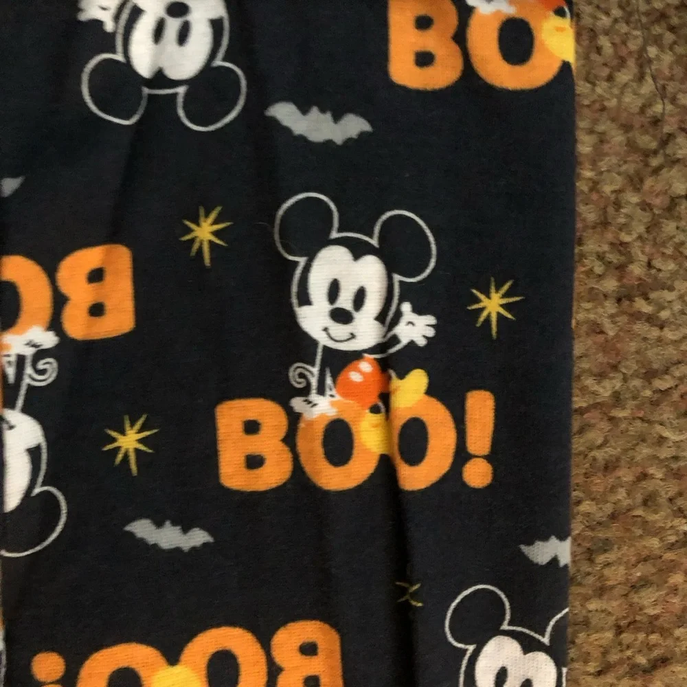 Disney Baby Mickey Mouse Peek-a-BOO pumpkin 2 piece unisex sleepwear